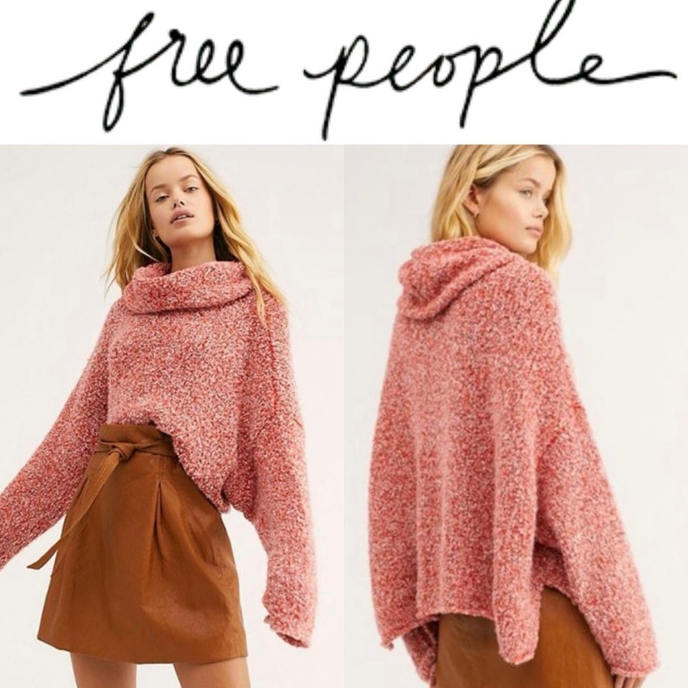 Free People BFF Cowl Neck Sweater.